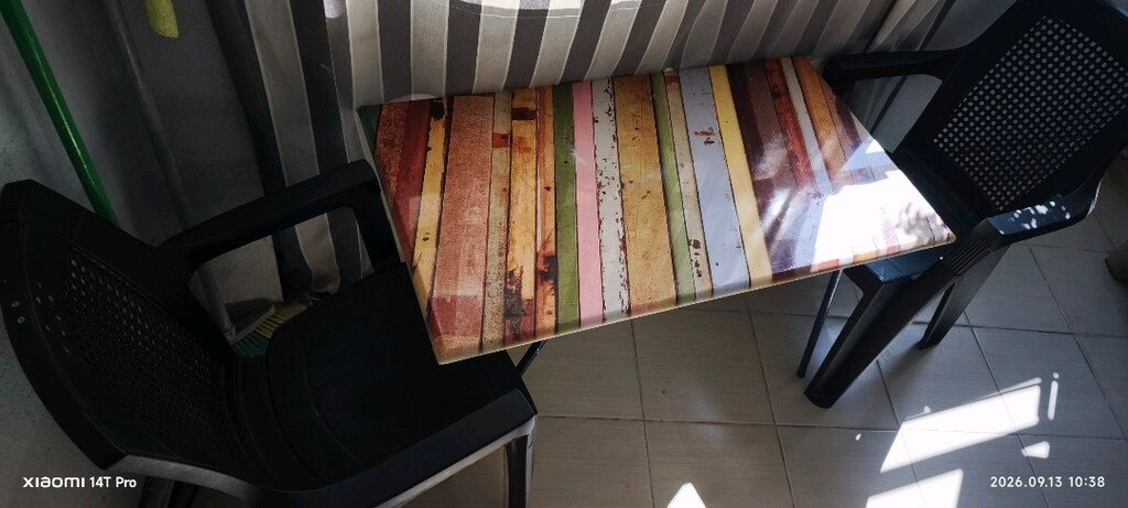 BALKON MASASI VE İKİ SANDALYE - 3