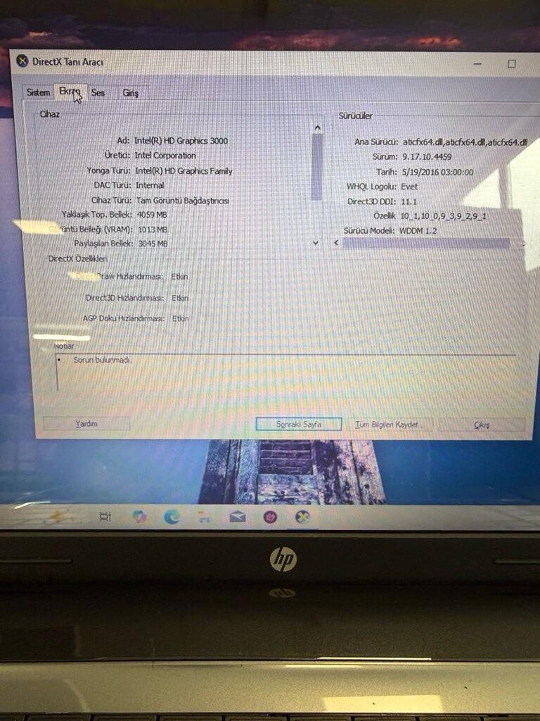 HP PAVILION G6 NOTEBOOK - 9