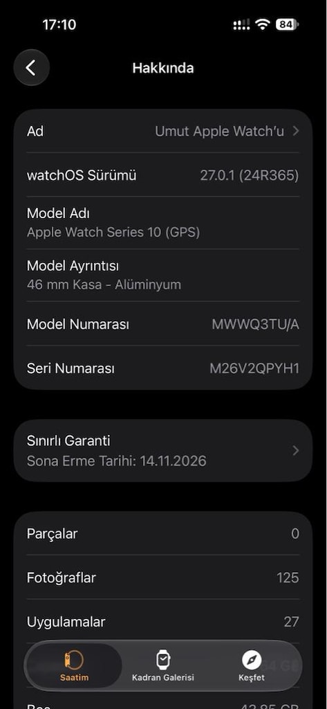 Başlık: Apple Watch – Çiziksiz, Kutulu, Tüm Aksesuarlarıyla - 2