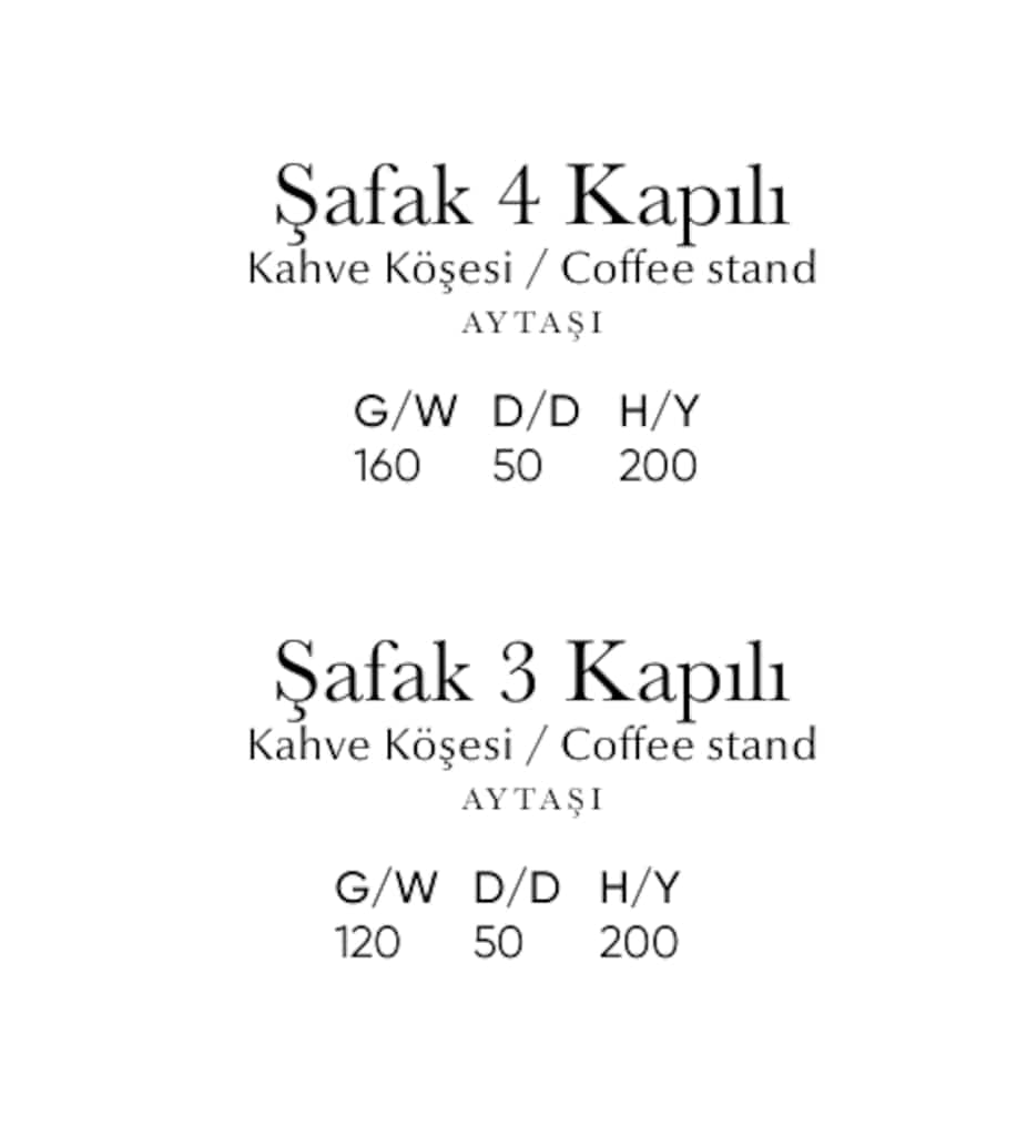 Sıfır , %100 MDF , LED aydınlatmalı Kahve Köşesi - Aytaşı - 7