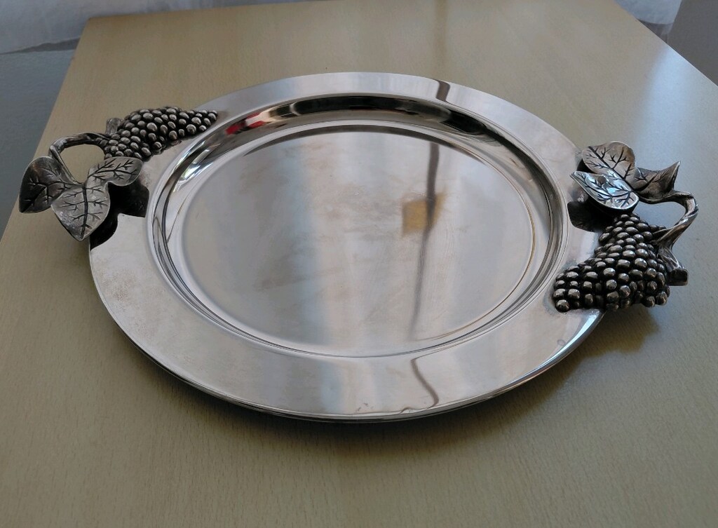 Gümüş kaplama tepsi - 4