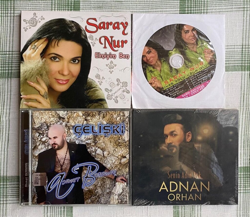 Sanatçı Albümleri Şarkıcı CD ler