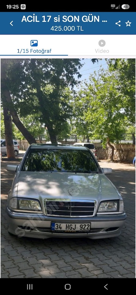 1998 C-200 ELEGANCE KLİMA SUNROOF BENZİN -LPG - 6