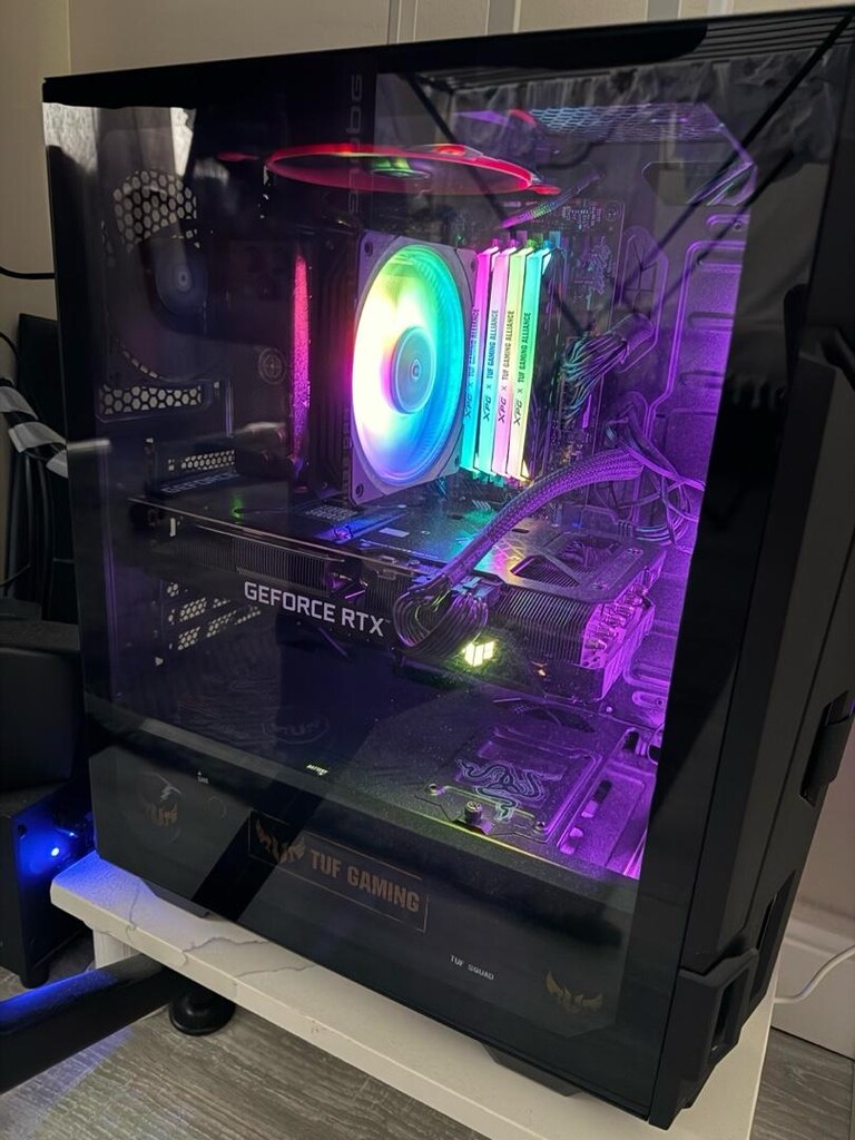 asus Tuf rtx 3070ti + ryzen 5600x - 4