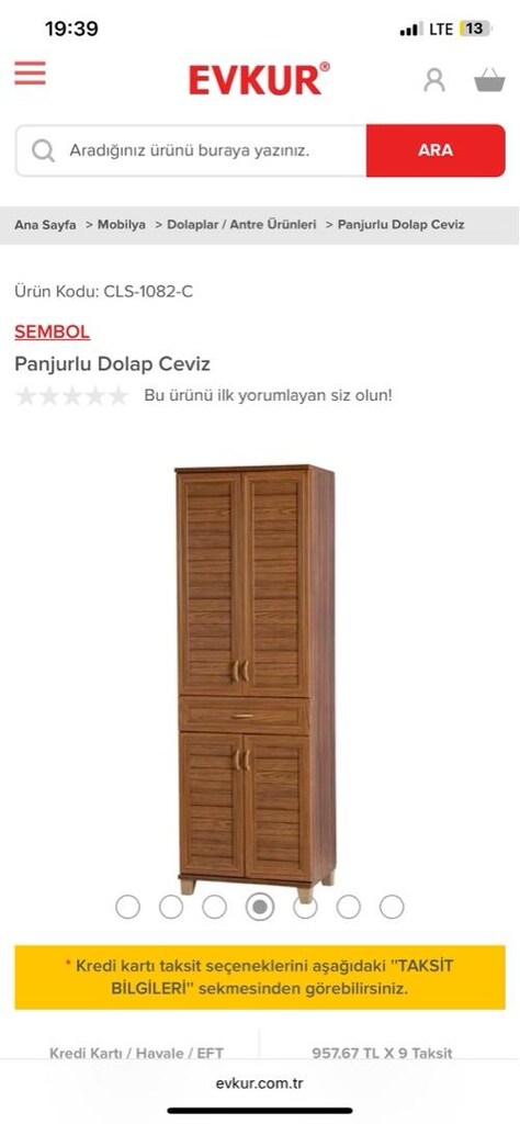 2.el - Çok Amaçlı Dolap NAKİT SATIŞ - 5