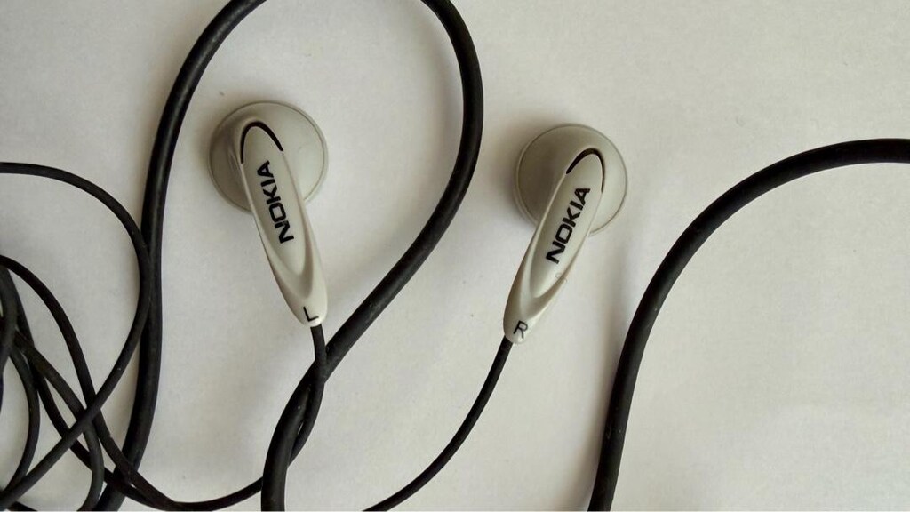Nokia mikrofonlu orjinal kulaklık (eski tip) pop-port bağlantı - 4