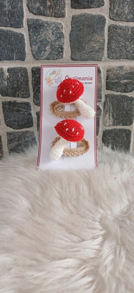 mantar toka çıtçıtlı toka - 2
