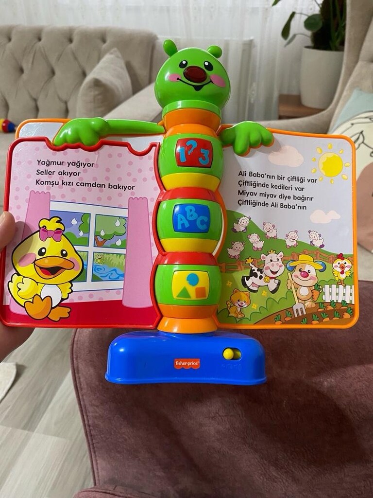 fisher price tırtıl kitap - 4