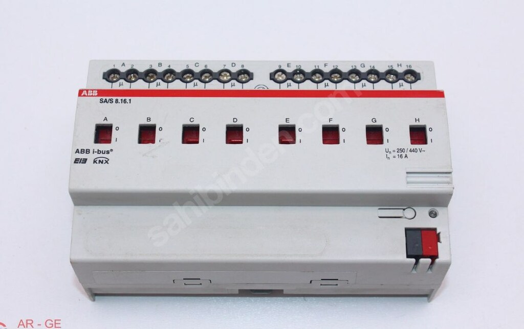 ABB KNX SA/S 8.16.1 Anahtar Aktüatörü, 8 katlı, 16 A, MD - 2