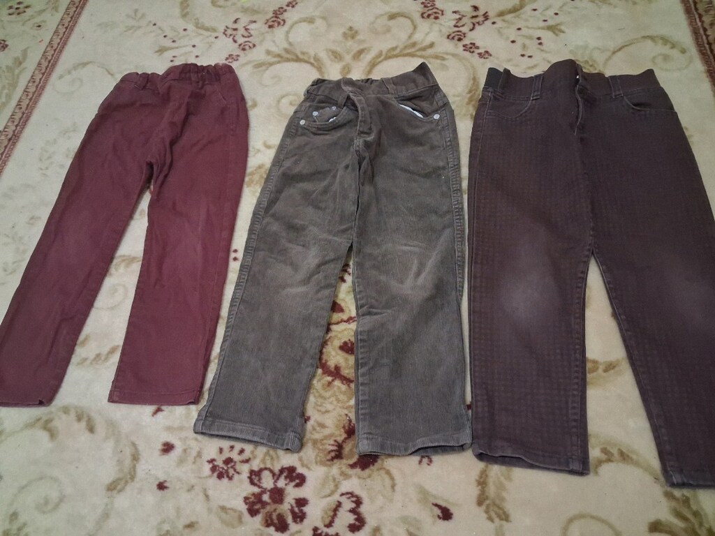 3 ve 4 ve 5 ve 6 yaş pantolon lar erkek çocuk - 4