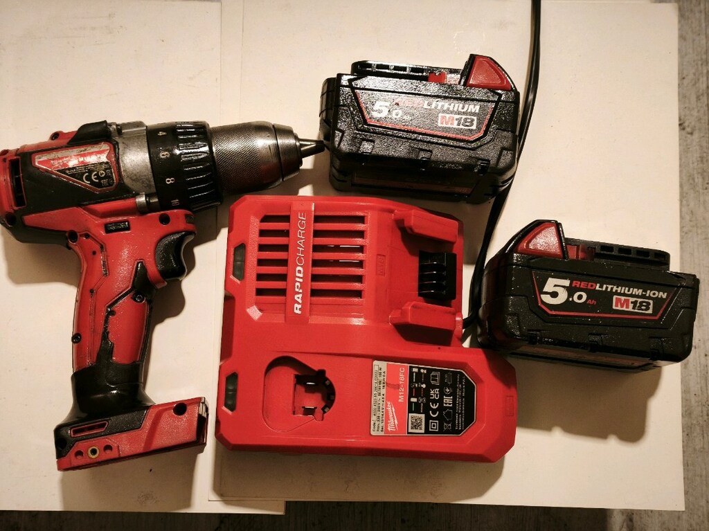 ORİJİNAL MİLWAUKE 18 VOLT ŞARJLI MATKAP - 7
