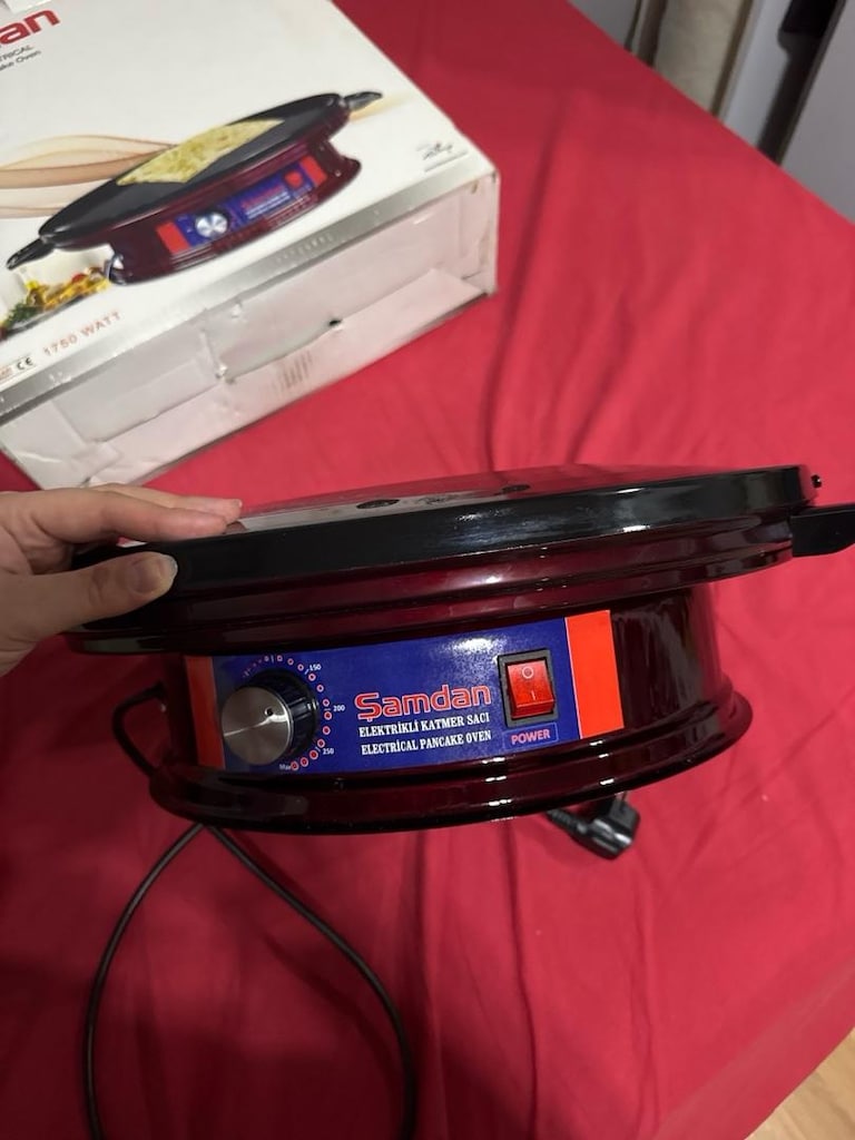 elektrikli katmer sacı