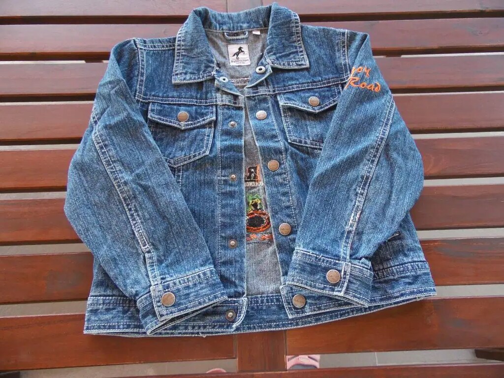 Erkek çocuk kot ceket- jean - 116 beden 6 yaş - C&A marka