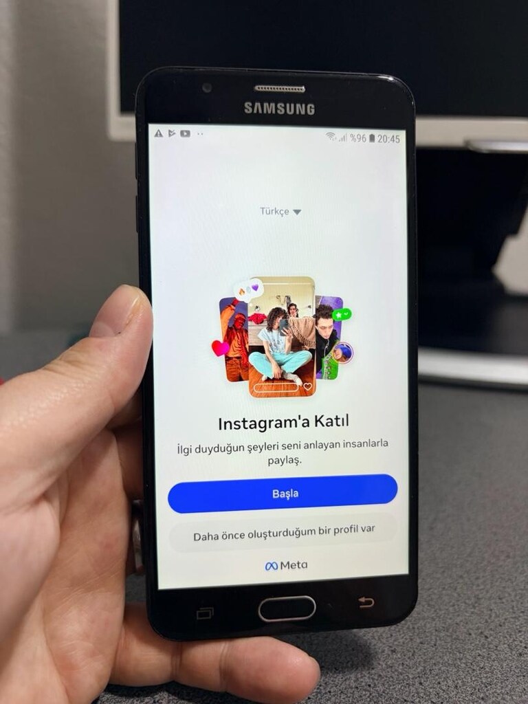 Hatasız ayarında Samsung J7 prıme Cep telefonu - 5