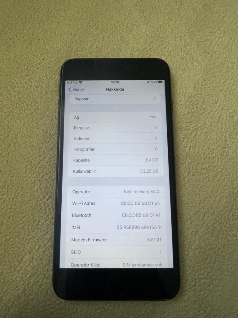 TEMİZ İPHONE 8 PLUS - 10