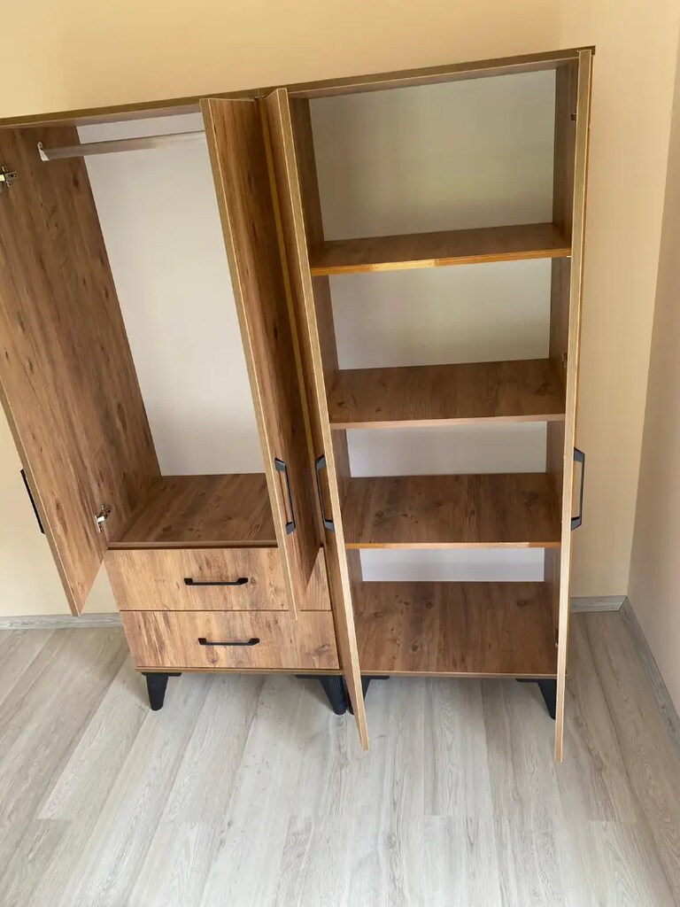 4 kapılı gardolap elbise dolabı - 3