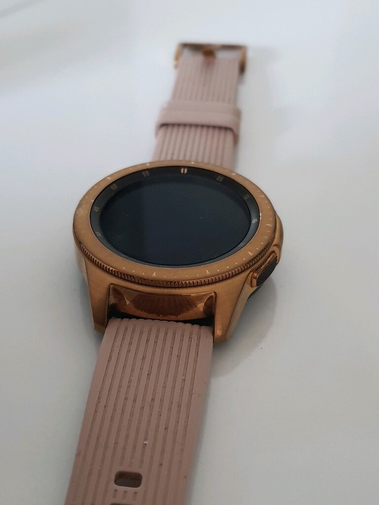 2 saat birden SAMSUNG S3 FRONTİER & GALAXY WATCH 42MM ROSE GOLD - 8