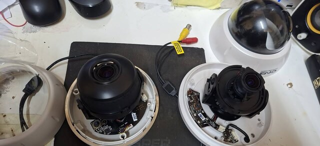 Kamera analog modeli.dome.seklinde. LEdsiz notu okuyun