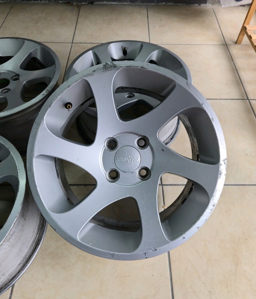 15 inç 4x100 6 spoke retro alloy jant - 3