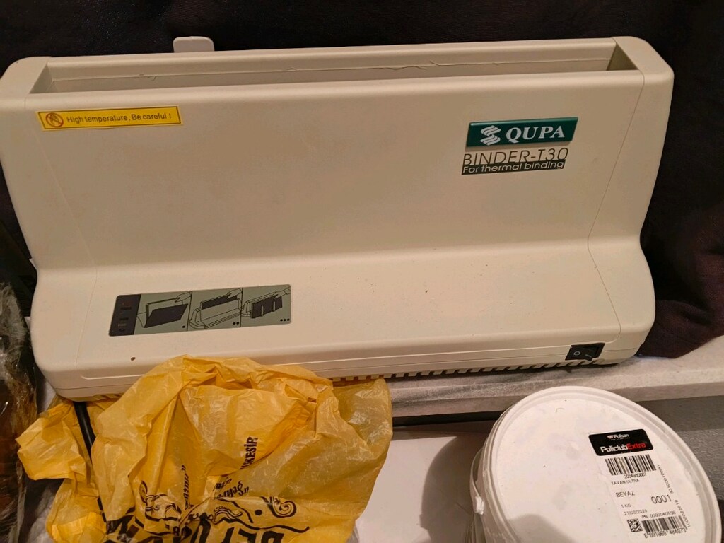 Qupa Binder-t30 ısısal ciltleme makinesi - 2