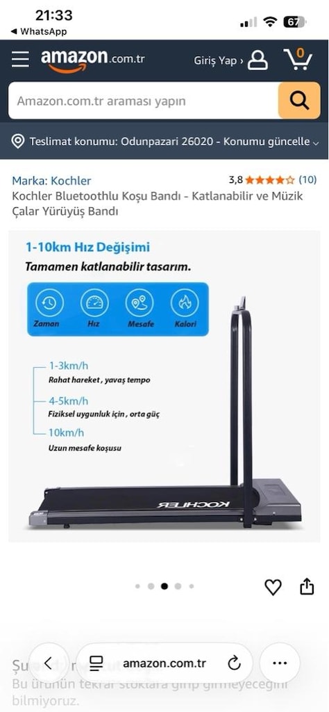 Kochler Yürüyüş Bandı - 7