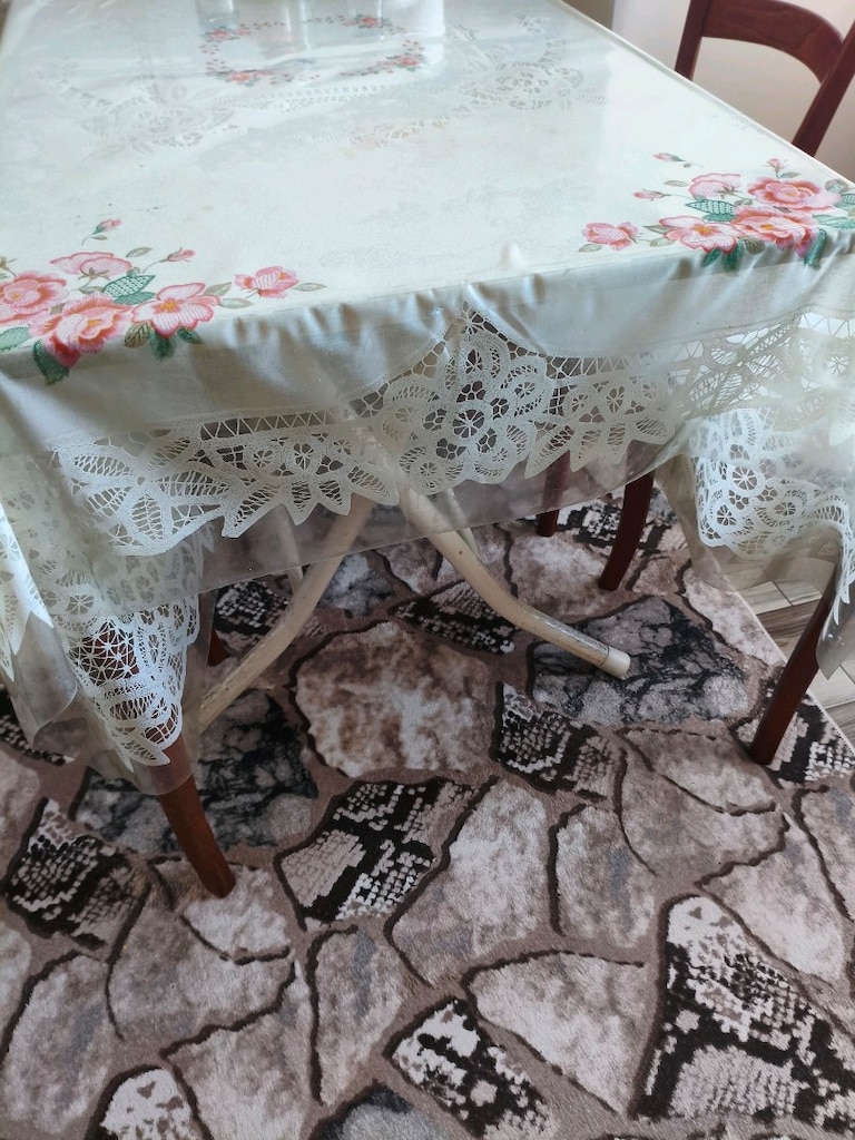 MASA + 4 AHŞAP SANDALYE - 5