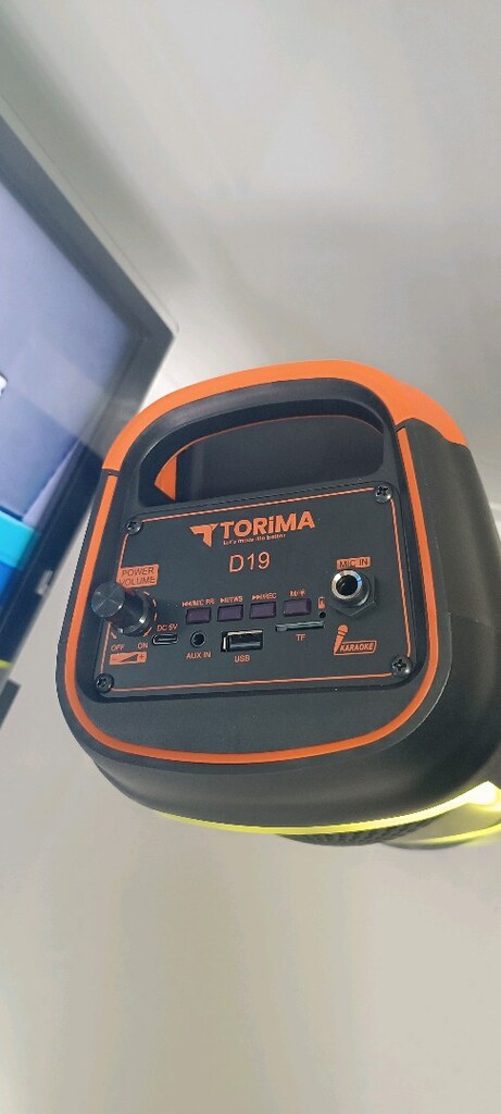 bluetooth'lu şarjlı kablolu mikrofonlu hoparlör FM radyolu - 6