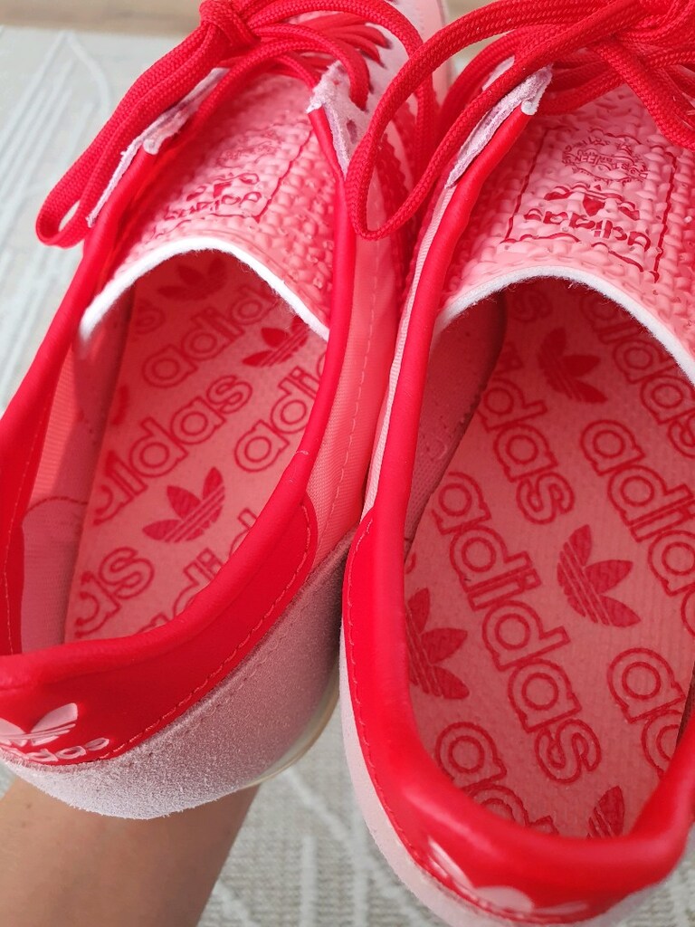 Adidas Spor ayakkabı kutulu Kırmızı Pembe Pudra SIFIR Orjinal 38 - 8