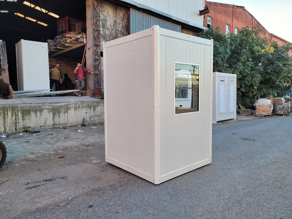 KABİNKONTEYNER YAPI KAMPANYA 150X150 GÜVENLİK KABİNİ BEKÇİ KULÜBESİ - 5