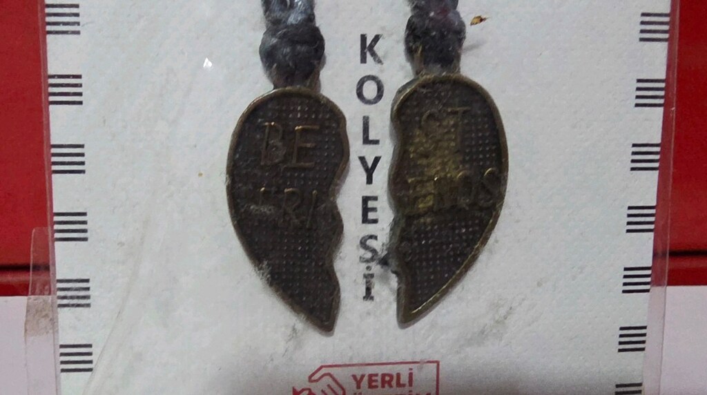 Kalpli Ikili Best Friends Arkadaşlık Kolyesi. Paketinde. Sıfır. - 7
