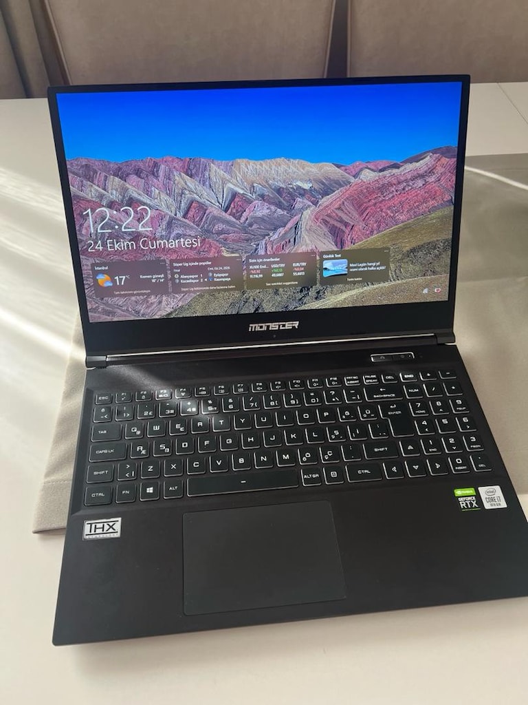 Monster Tulpar T5 V20.1 | i7 | RTX 2060 6GB | 16GB RAM | Az Kullanılmı - 3