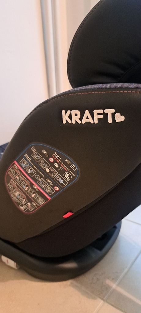 Kraft 360 Derece Dönebilen Çocuk Oto Koltuğu — Çok Temiz - 6