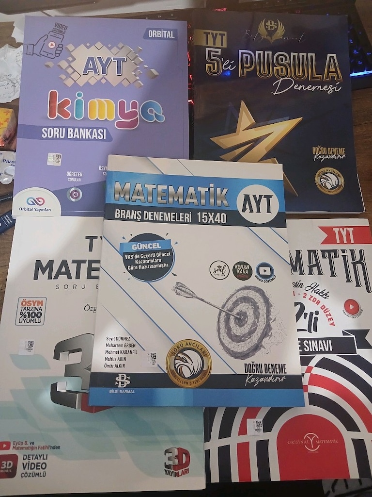 TYT AYT TEST KİTABI VE DENEME - 2