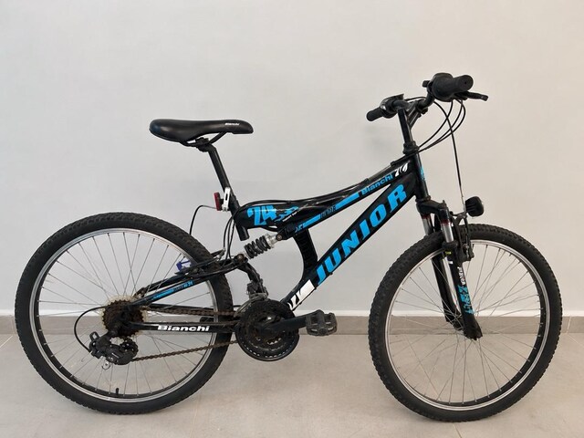 Bianchi Junior 24 Jant 21 Vites Çift Amortisörlü Dağ Bisikleti