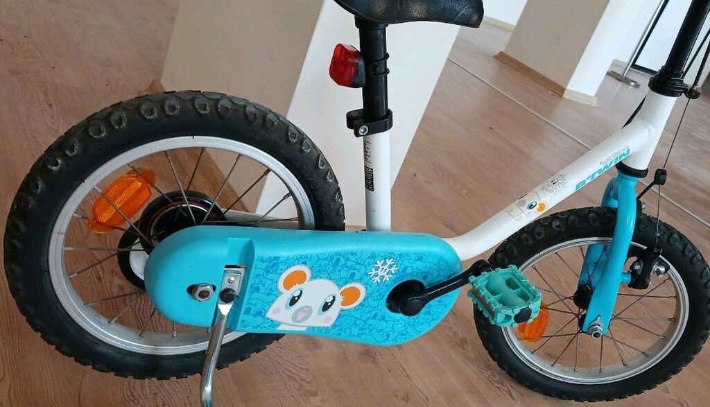 btwin çocuk bisikleti 14 jant Decathlon YENİ GİBİ Ön Sepetli de var - 3