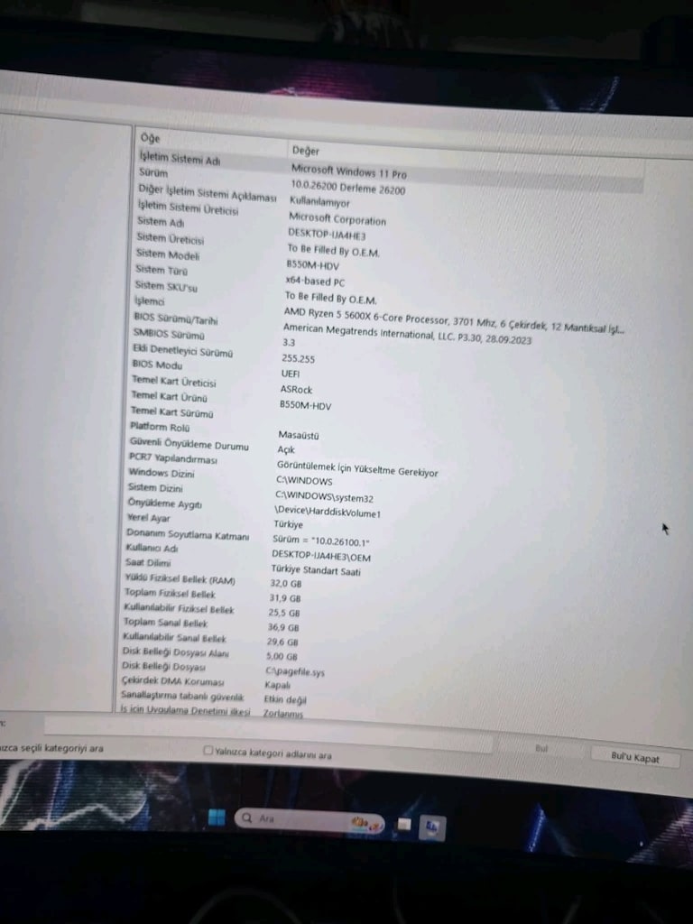 Konya içi teslim masaüstü full sistem - 4