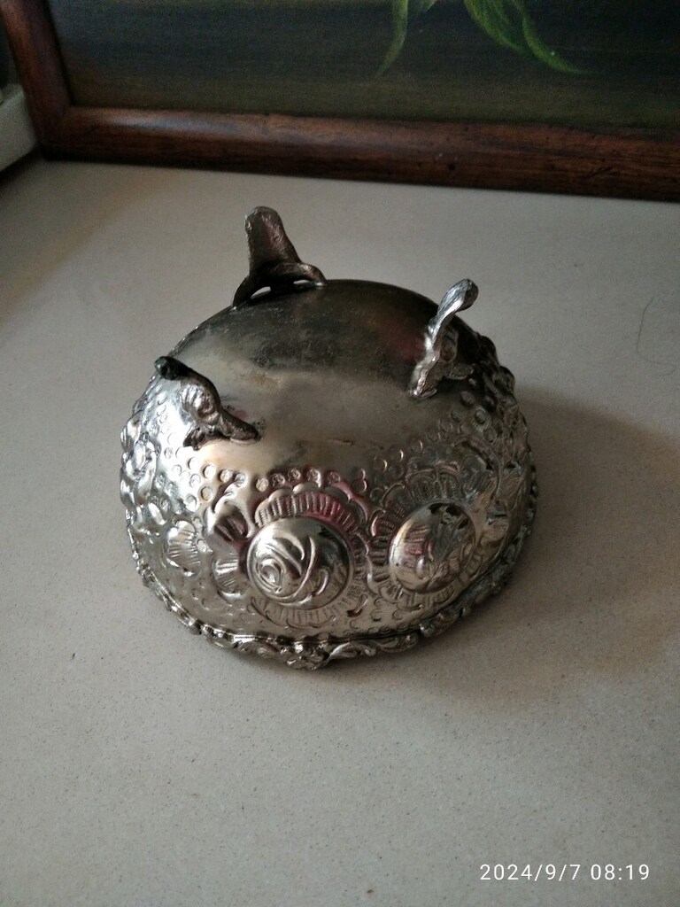 Vintage Ayaklı Şekerlik- Açıklama Altta - 4