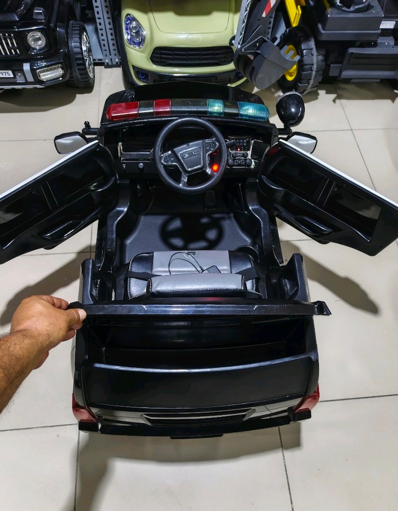 (AnkaCar çocuk oto galeri)2 MOTOR 12+12 KUMANDALI POLİS AKÜLÜ ARABA - 3