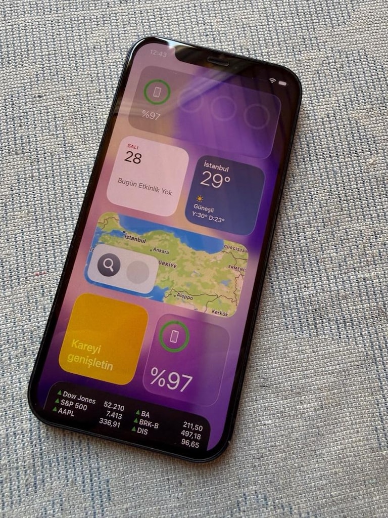 Apple iPhone 12 128 GB YURT İÇİ CİHAZ FATURASI VAR GARANTİ S - 4