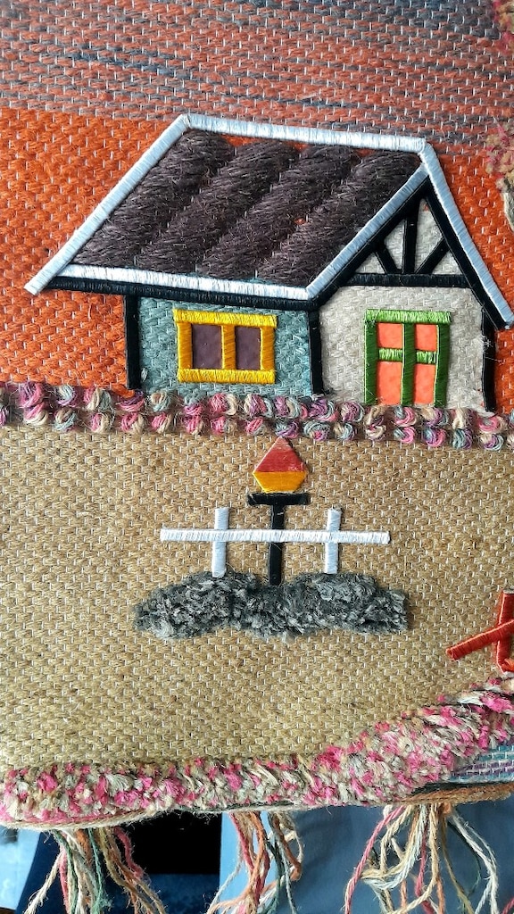 Resimli duvar kilim - 9