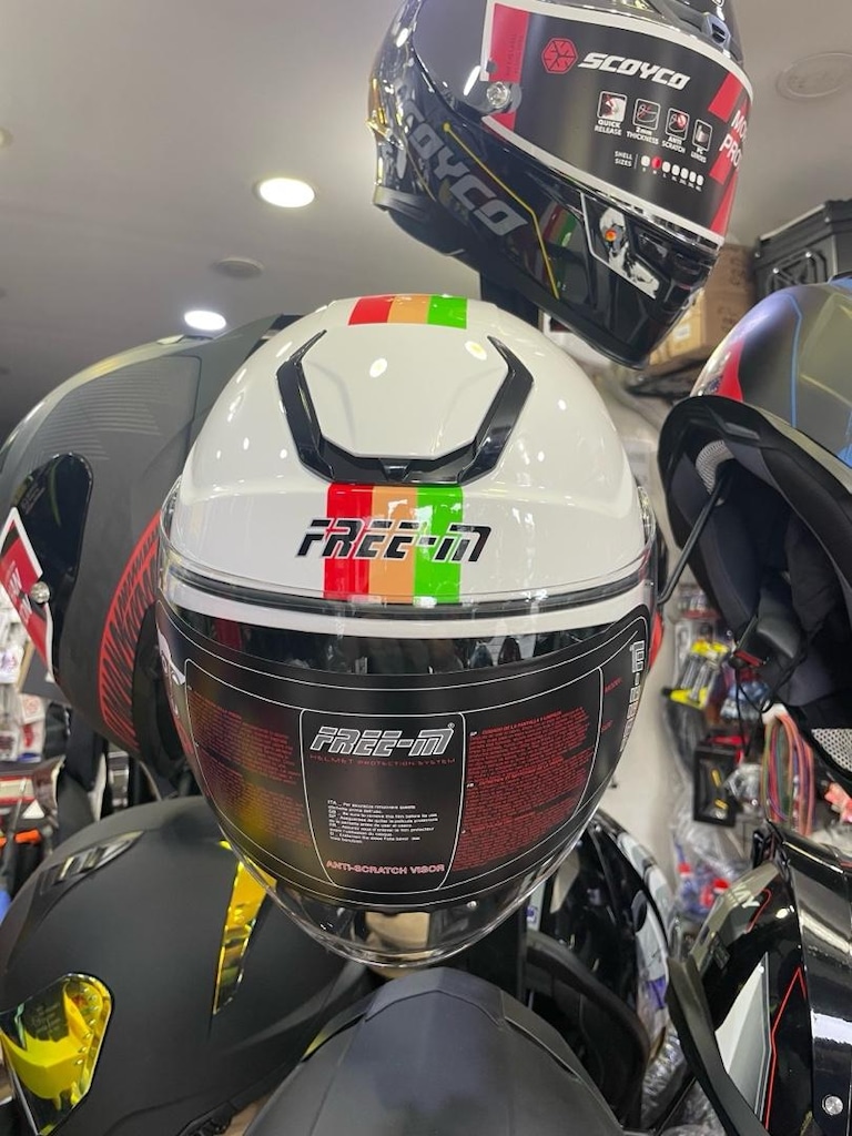 GÜNEŞ VİZÖRLÜ YARIM KASK SIFIR - 2