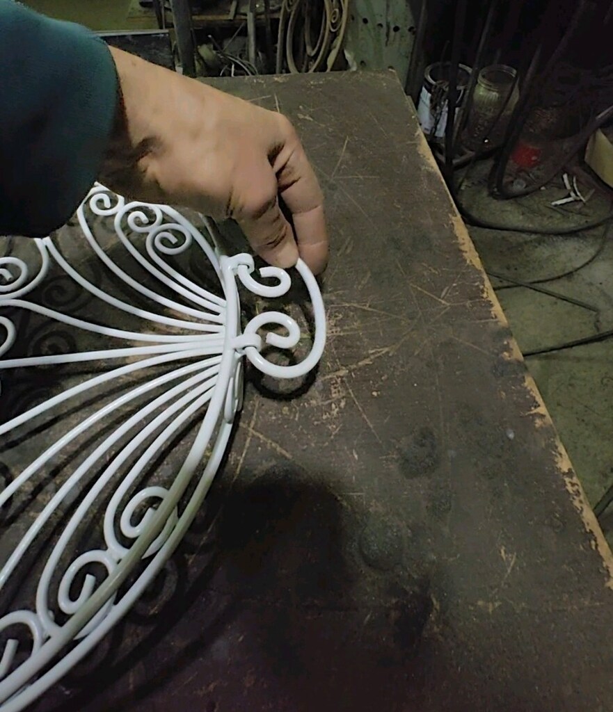 Ferforje dekoratif tepsi - 4