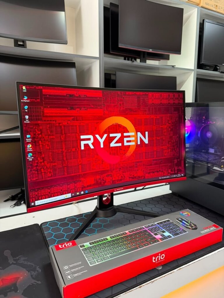 27" 165HZ EKRAN R5-5500 16GB RAM RX 580 8GB EK.KARTI - 5