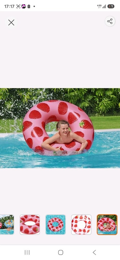 deniz simit şişme BEASWAY 119cm - 3