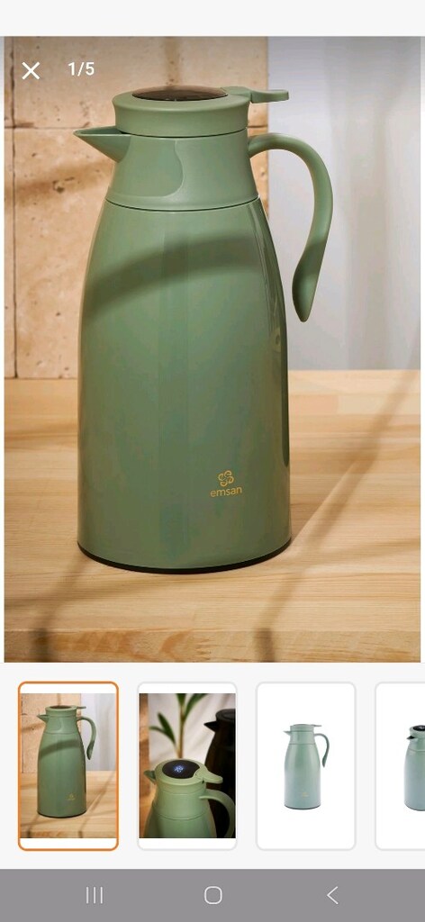 Emsan Royal 1.4 L Termos Yeşil - 3