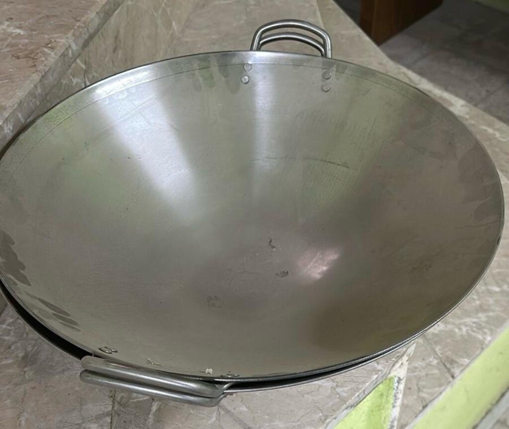 saç kavurma tava