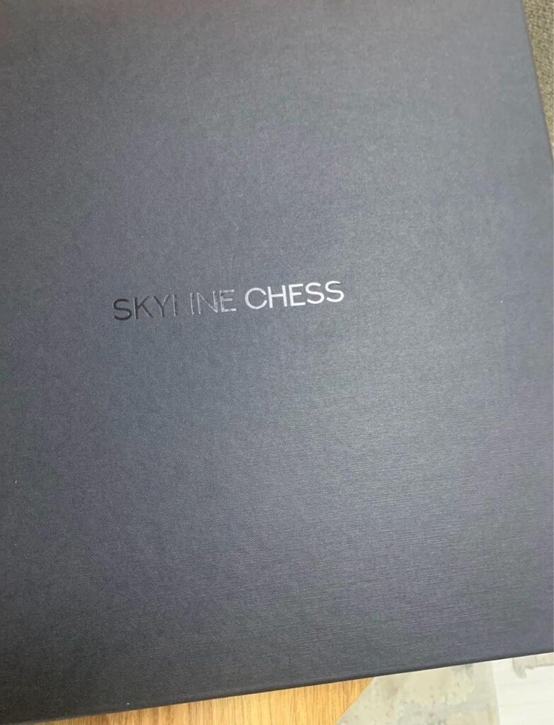 Skyline Chess Paslanmaz Çelik Mermer Satranç Takımı 32 parça - 10