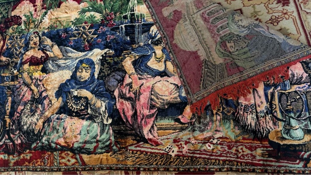 antika duvar halısı - 3