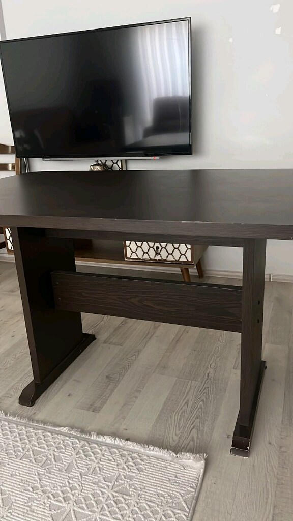 KELEBEK MOBİLYA AHŞAP YEMEK MASASI - 3