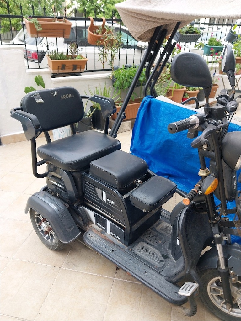 elektrikli 3 tekerlekli motor arora - 7